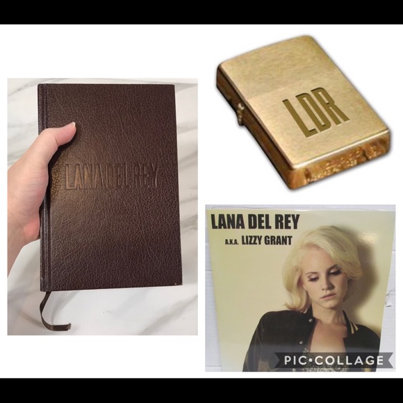 ISO Lana Del Rey Lyric Book, Lighter, and Vinyl - Picture 1 of 1
